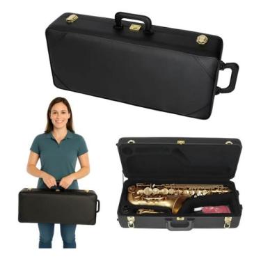 Imagem de Estojo Case Retangular Para Sax Alto De Luxo Reforçado - KONIG