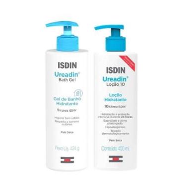 Imagem de Isdin Kit – Gel de Banho Ureadin 424g + Loção Hidratante Ureadin 400ml Kit-Unissex