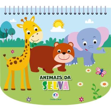 Imagem de Animais da selva - Livro com canetinha