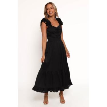 Imagem de Petal & Pup Vestido feminino inca-midi-preto, Preto, GG