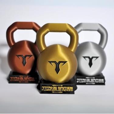 Imagem de Troféu Personalizado para Crossfit Impresso em 3D