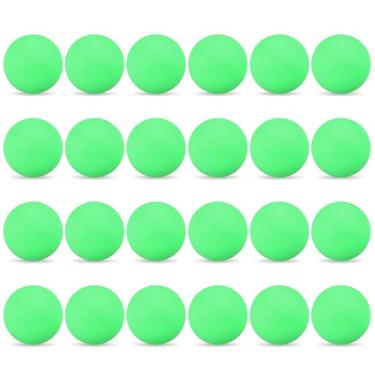 Imagem de 24 Peças de Bolas Tênis Mesa Ping Pong Treinamento 3-Estrelas Boa Queda Excelente para Escolas Iniciantes Robôs