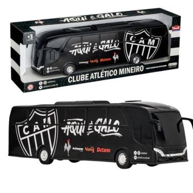 Imagem de Ônibus De Futebol Licenciado - Brinquedo Infantil Com Design Realista 