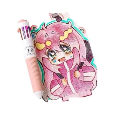 Imagem de Conjunto De Canetas Esferográficas Retráteis De Ponta Fina 0.8mm Em 28