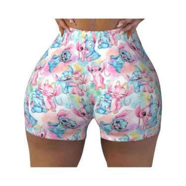 Imagem de Shorts Femininos Esportivos Para Corrida, Voleibol, Academia E Yoga, C