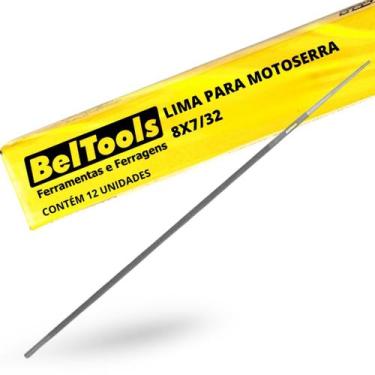 Imagem de Kit C/ 12 Lima P/ Motoserra 8x7/32 Beltools