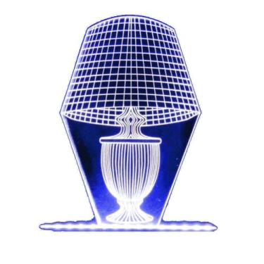 Imagem de Luminaria LED - Abajur 3D - Persona Store