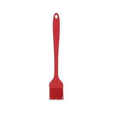 Imagem de 1 escova de óleo de silicone para cozinhar, escova de cozinha resistente ao calor para grelhar, assar e fazer panquecas, perfeita para uso doméstico, vermelho