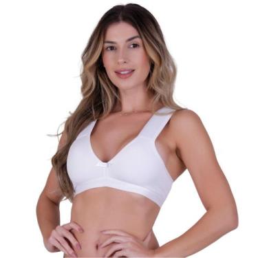 Imagem de Sutiã Plus Size com Alças Acolchoadas de Espuma Super Reforçado M ao 5