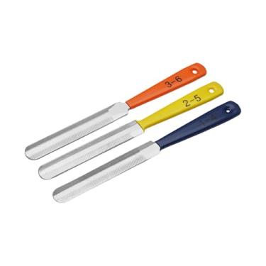 Imagem de MERIGLARE Conjunto de 3 Limas para Ajuste de Cordas de Guitarra, Limas para Pestana de Guitarra para Instrumentos como Bandolim e Banjo