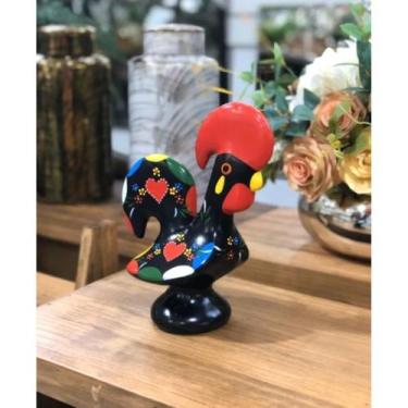Imagem de Galo Português Pequeno Cerâmica Decorações - RD Store