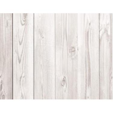 Imagem de Adesivo Vinílico para Piso Chão Madeira Branco Acinzentado - IC DECOR