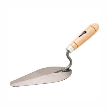 Imagem de Colher Para Pedreiro 7 Oval Cabo Madeira - Nove54