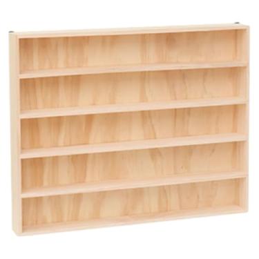 Imagem de Generic Vitrine Organizadora para Miniaturas de Carros com 5 Compartimentos para Bonecas Colecionáveis, Loja e Escritório, Sem Tampa