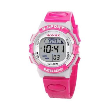 Imagem de Relógio Digital Esportivo À Prova D'Água Para Meninos Com LED, Alarme,