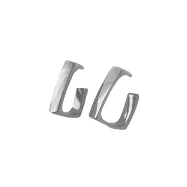 Imagem de Brincos de argola de ouro para mulheres, brincos de argola para festa de aniversário, Ação de Graças, Halloween, Natal, joias para presentes, Latão, Sem pedra preciosa