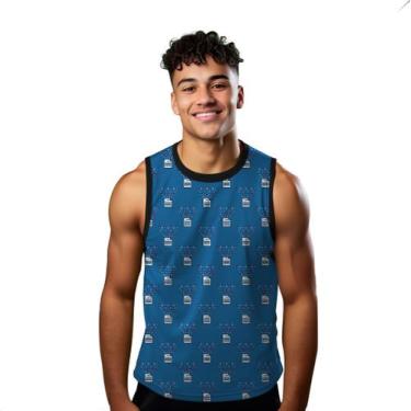 Imagem de Camiseta Regata Verão Estilo Moda Praia Docs Tecnologia Documento Escr