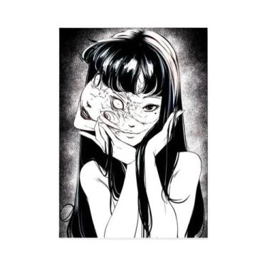 Imagem de Pôsteres De Lona De Anime De Terror E Thriller De Junji Ito, Arte De P