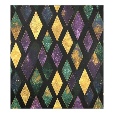 Imagem de Blueangle Capa magnética para lava-louças de carnaval, decoração de capa frontal de lava-louças, adesivos de eletrodomésticos, adesivos de eletrodomésticos, adesivo magnético decorativo de 58 cm C x