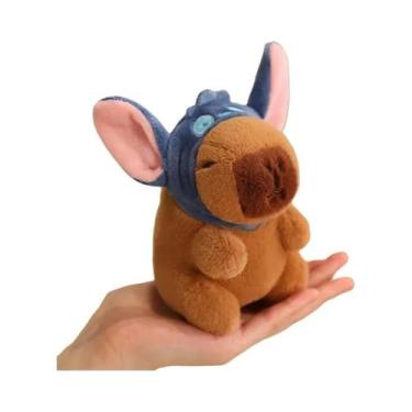 Imagem de Brinquedo De Pelúcia Capivara De 12cm Simulação De Animal De Estimação