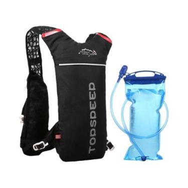 Imagem de Mochila De Hidratação Leve E Respirável Com Reservatório De Água De 2L