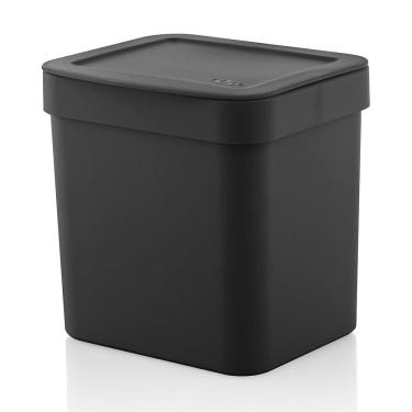 Imagem de Lixeira Trium 2,5 Litros - Preto - Ou