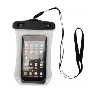 Imagem de Capa Bolsa Impermeável 2 Travas Telefone Móvel Tablet Câmera Fotográfica-Unissex