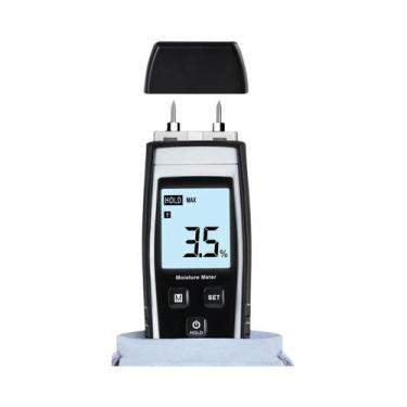 Imagem de Medidor Digital De Umidade De Madeira Portátil Para Concreto, Marcenar