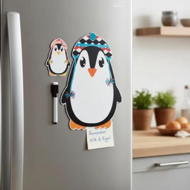 Imagem de Lousa Magnética para geladeira Pinguim Peruano - Genérica