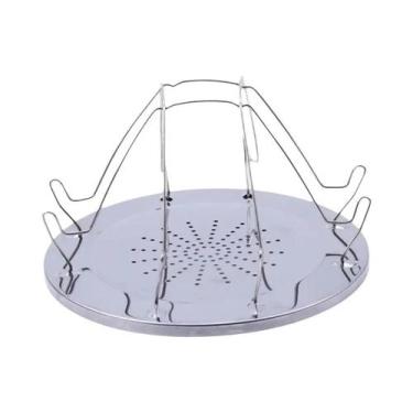 Imagem de Suporte Para Torradas Portátil De Aço Inoxidável, Torradeira Dobrável 