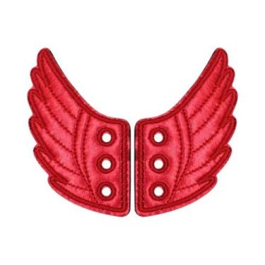 Imagem de Acessório De Decoração DIY Com Bordado De Asas De Morcego Brilhantes P