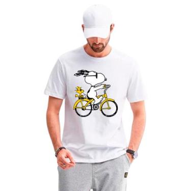 Imagem de Camiseta desenho snoopy camisa masculina lançamento 01 - DESIGN CAMISE