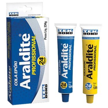 Imagem de Adesivo Araldite Profissional 234 g 24 Horas, Tekbond