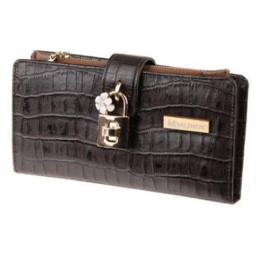 Imagem de Carteira em Couro M.Valentin Feminina-Feminino
