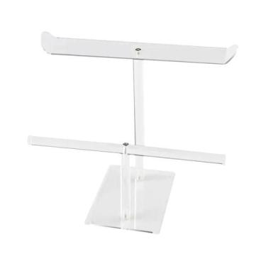 Imagem de Suporte Organizador De Acrílico Para Presilhas De Cabelo E Acessórios 