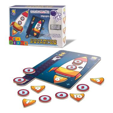 Imagem de Quebra Cabeça - Contando Estrelas - Divertoys
