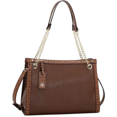 Imagem de Bolsa Shoulder Detalhe Monograma - Alça de Ombro - Chenson 3485541 - C