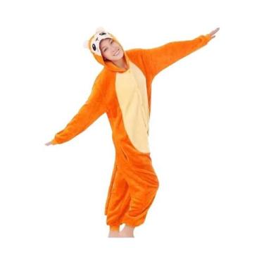 Imagem de Fantasia De Cosplay Kigurumi Para Adultos Em Formato De Animais: Leão,