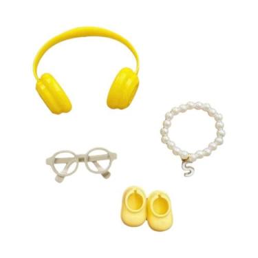 Imagem de Conjunto De Acessórios Para Boneca Labubu 4.0 Série Love: Fone De Ouvi