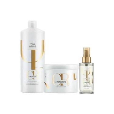 Imagem de Kit Wella Oil Reflections (3 Produtos)