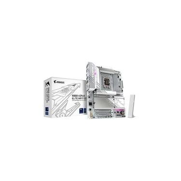 Imagem de Placa Mãe Gigabyte B860 AORUS ELITE WF7 ICE, Intel, ATX, DDR5, LED RGB, Wi-Fi 7, Bluetooth, Branca - B86EL7E-00