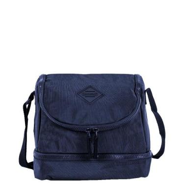 Imagem de Lancheira 2 Compartimentos Sestini Lunch Crinkle 2 - Azul, Azul