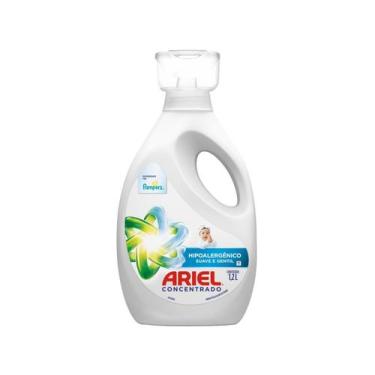 Imagem de Sabão Líquido Ariel Hipoalergênico Suave e Gentil - 1,2L, 1,2L
