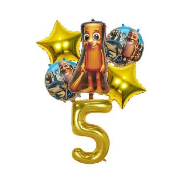 Imagem de Balões De Alumínio Italianos Para Crianças, Decoração De Festa De Aniv