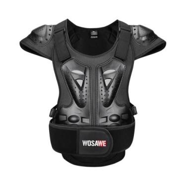 Imagem de Colete De Corrida Para Motocicleta Adulto Com Protetor De Peito, Jaque