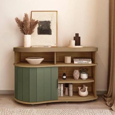 Imagem de Buffet Aparador Artely Magnum Carvalho Off White Menta