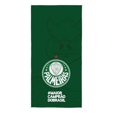 Imagem de Toalha Banho Lepper Aveludada Transfer Palmeiras 70 cm x 1,40 m Modelo 2026-Unissex