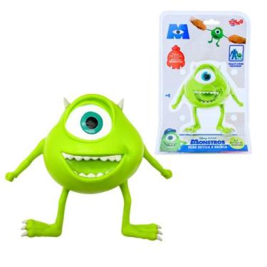 Imagem de Boneco Elástico Mike Wazowski Monstros SA Toyng Estica Muito Infantil
