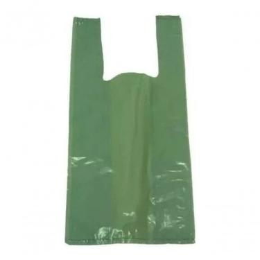 Imagem de Sacola Plástica Reciclada Sacola Reciclada 50x70 5KG Reforçada Pacote com 5KG Transparente Higipack