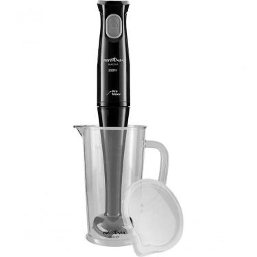 Imagem de Mixer com Copo Britania BMX350P 350W Preto com Jarra Acrílica de 1,05L 110V